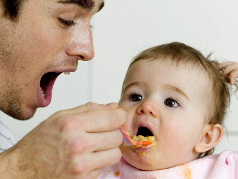 Der erste Baby-Brei