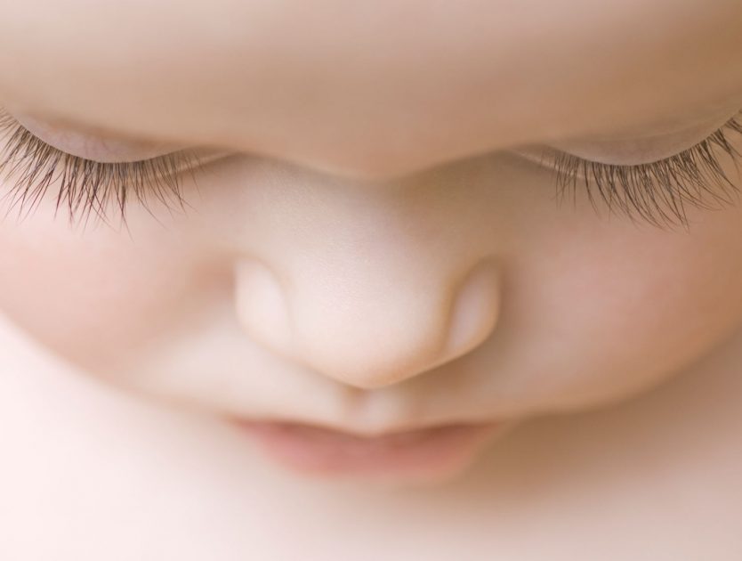 Schnupfen - Babys Nase ist verstopft