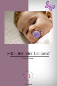 schnuller daumen lutschen baby